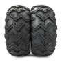 [US Warehouse] 2 PCS 25x10-12 6PR P306B Car ATV Rear Tires